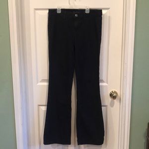 Ann Taylor modern fit jeans 8 long with Lindsay waist.  Dark blue.